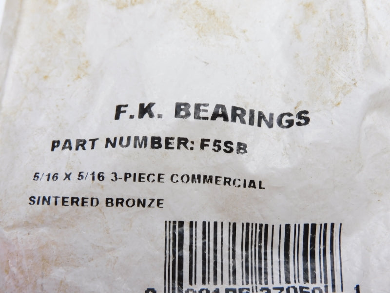 F.K. BEARINGS F5SB NSMP
