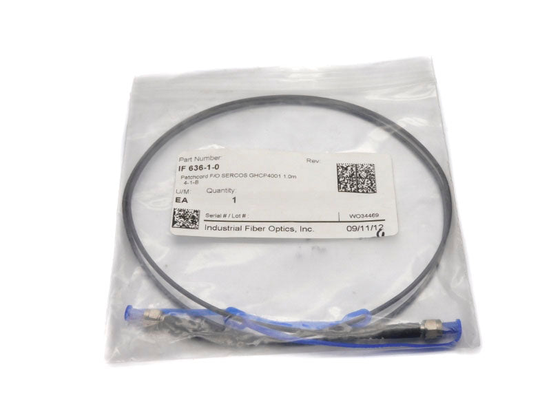 INDUSTRIAL FIBER OPTICS IF636-1-0 1.0M NSMP