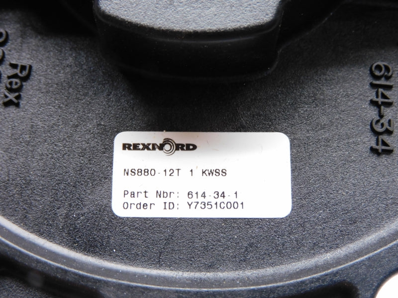 REXNORD NS880-12T-1-KWSS 614-34-1 NSMP