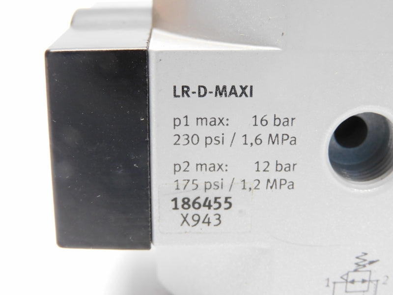 FESTO LR-1/2-D-MAXI 186455 SER. X943 230PSI NSMP