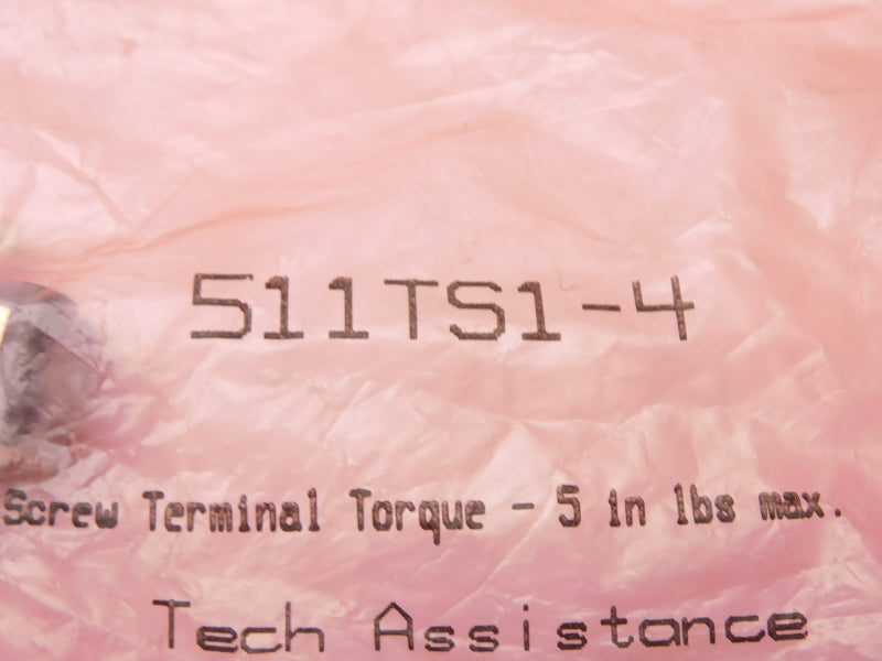 MICRO SWITCH 511TS1-4 277VAC NSMP