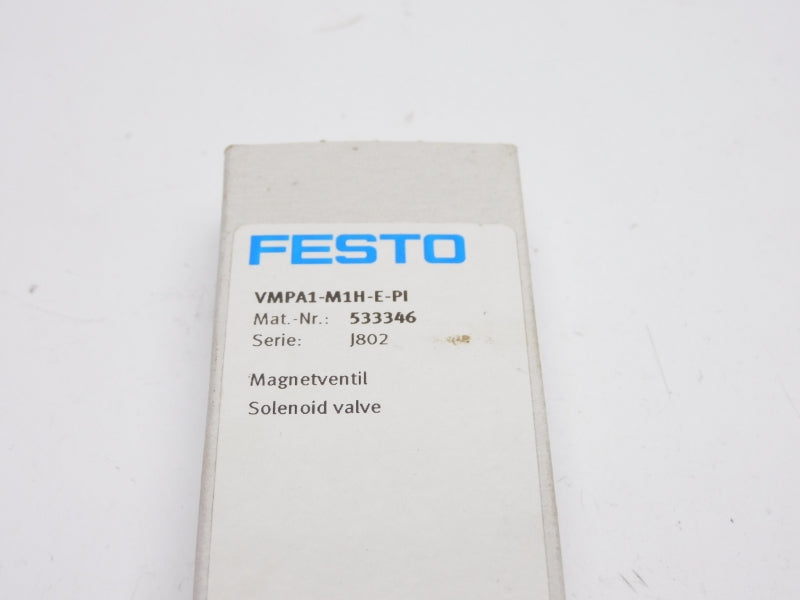 FESTO VMPA1-M1H-E-PI 533346 SER. J802 15VDC NSMP