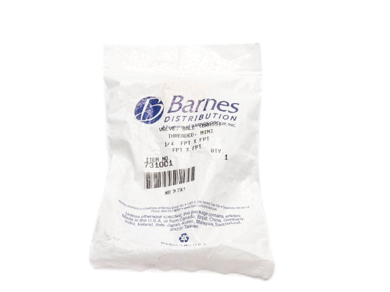 BARNES DISTRIBUTION 731001 1/4" NSMP