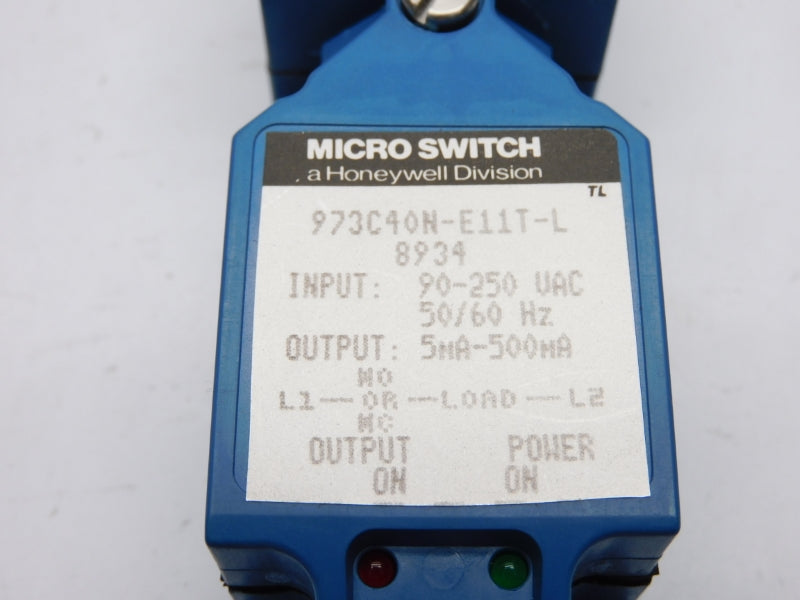 MICRO SWITCH 973C40N-E11T-L 90-250VAC NSMP