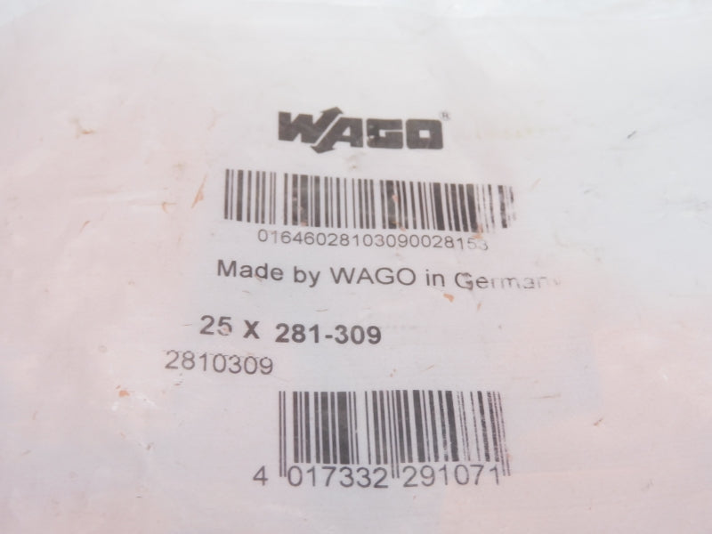 WAGO 281-309 (PKG OF 25) NSMP