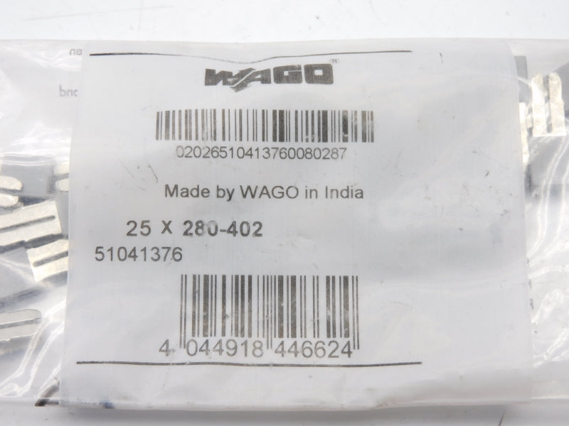 WAGO 280-402 (PKG OF 25) NSMP