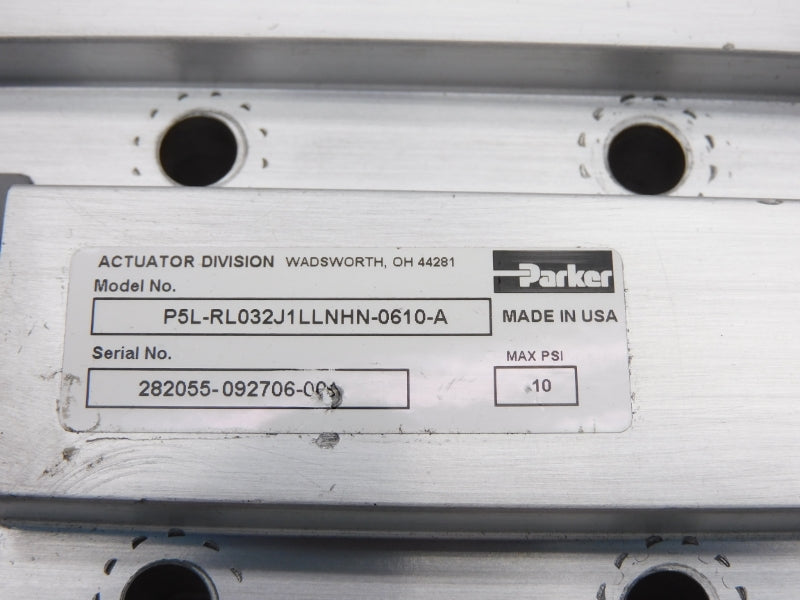 PARKER P5L-RL032J1LLNHN-0610-A 10PSI UNMP