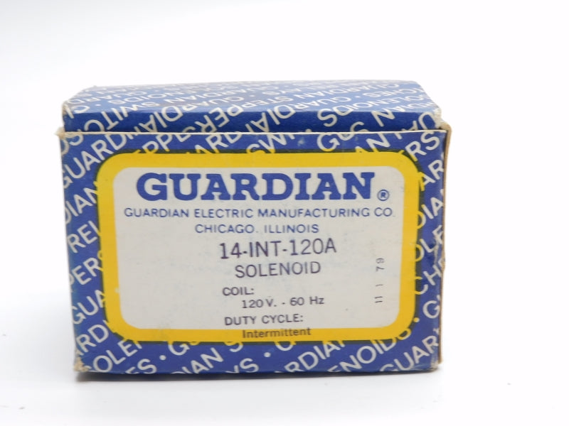 GUARDIAN ELECTRIC 14-INT-120A A421-062508-08 120V NSMP