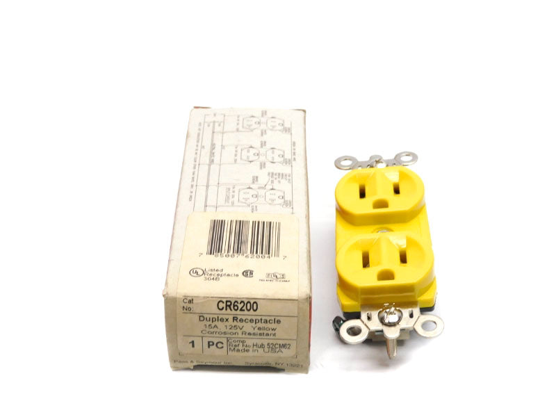 PASS&SEYMOUR LEGRAND CR6200 125V 15A NSMP