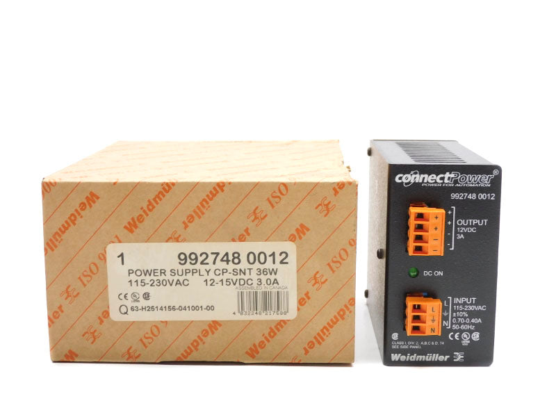 WEIDMULLER 9927480012 115-230VAC 3A NSMP