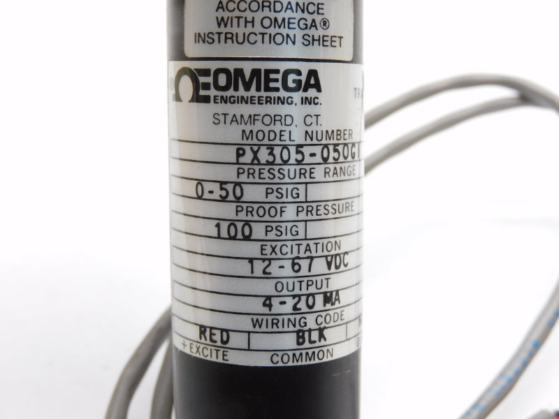 OMEGA PX305-050GI 12-67VDC 100PSI NSMP