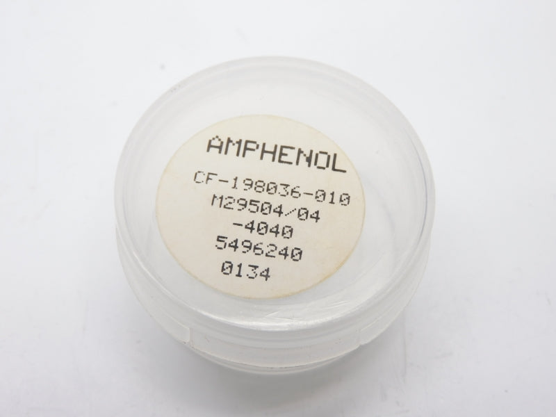 AMPHENOL CF-198036-010 M29504/04-4040 NSMP