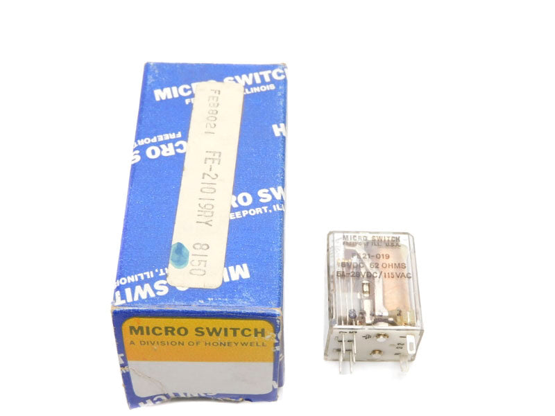 MICRO SWITCH FE-21019RY 29VDC/115VAC 5A NSMP