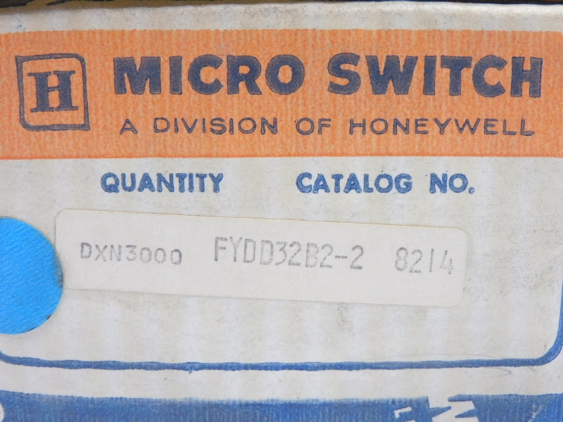 MICRO SWITCH FYDD32B2-2 19-30VDC NSMP