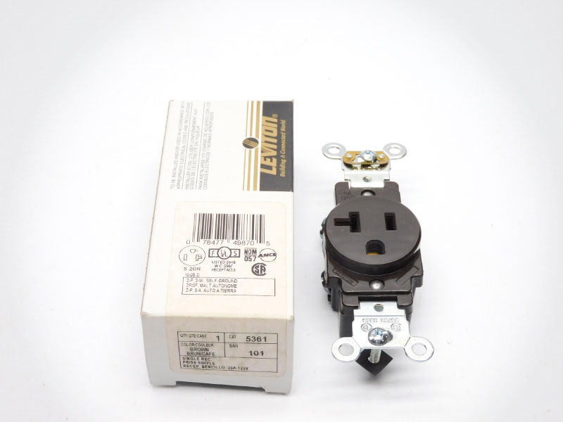 LEVITON 5361 125V 20A NSMP