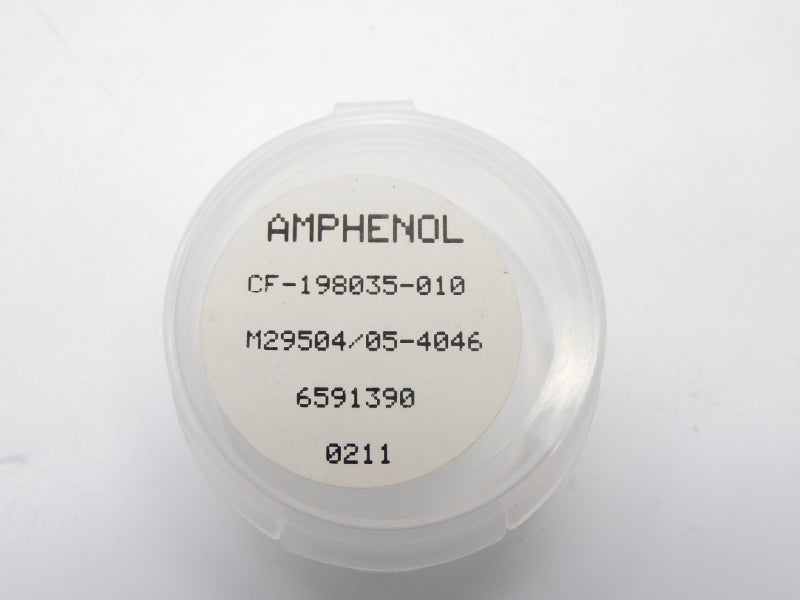 AMPHENOL CF-198035-010 M29504/05-4046 NSMP