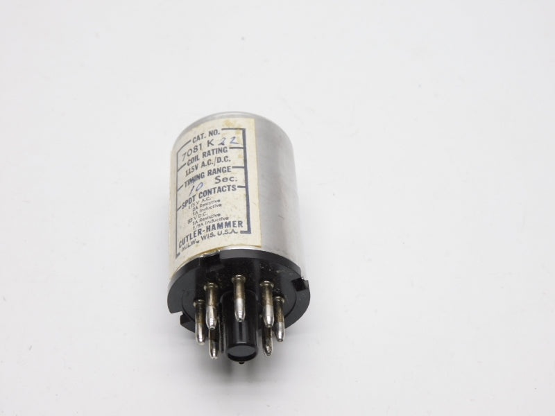 CUTLER HAMMER 7081K22 115VAC/DC 2A 10S UNMP
