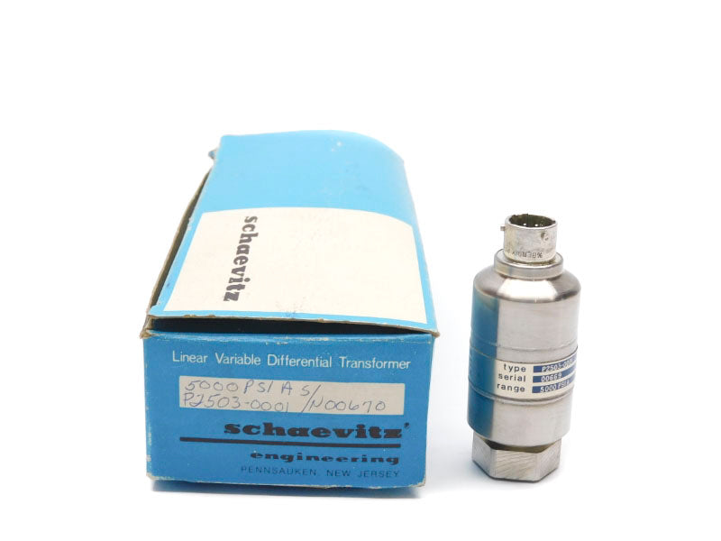 SCHAEVITZ P2503-0001 5000PSI NSMP