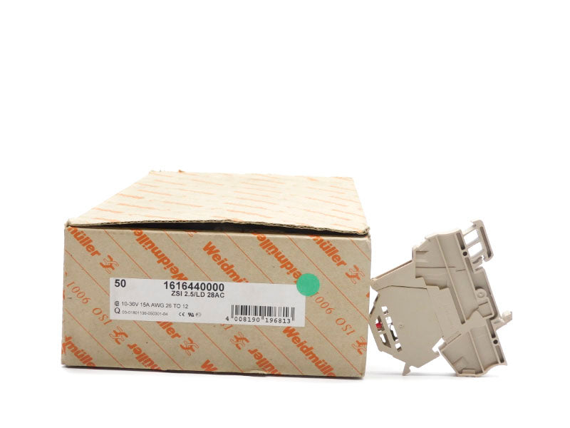 WEIDMULLER ZSI2.5/LD28AC 1616440000 10-36V 15A (PKG OF 50) NSMP