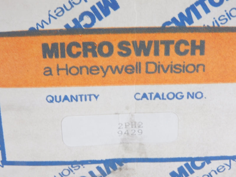MICRO SWITCH 2PH2 600VAC NSMP