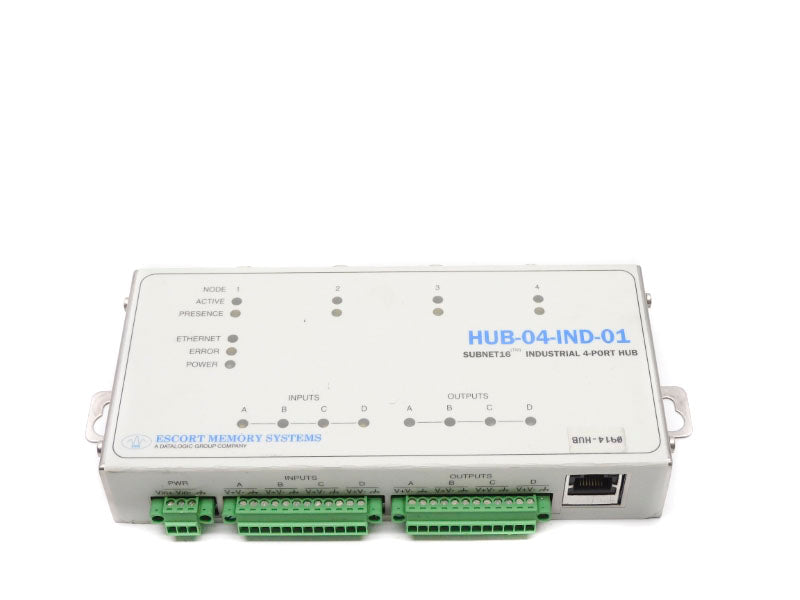 ESCORT MEMORY SYSTEMS HUB-04-IND-01 UNMP