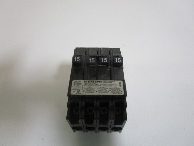 SIEMENS Q21515CTNC CIRCUIT BREAKER 15A *NEW NO BOX*