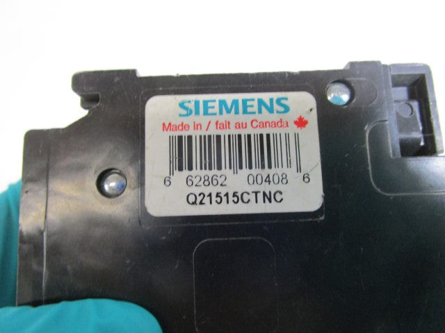 SIEMENS Q21515CTNC CIRCUIT BREAKER 15A *NEW NO BOX*