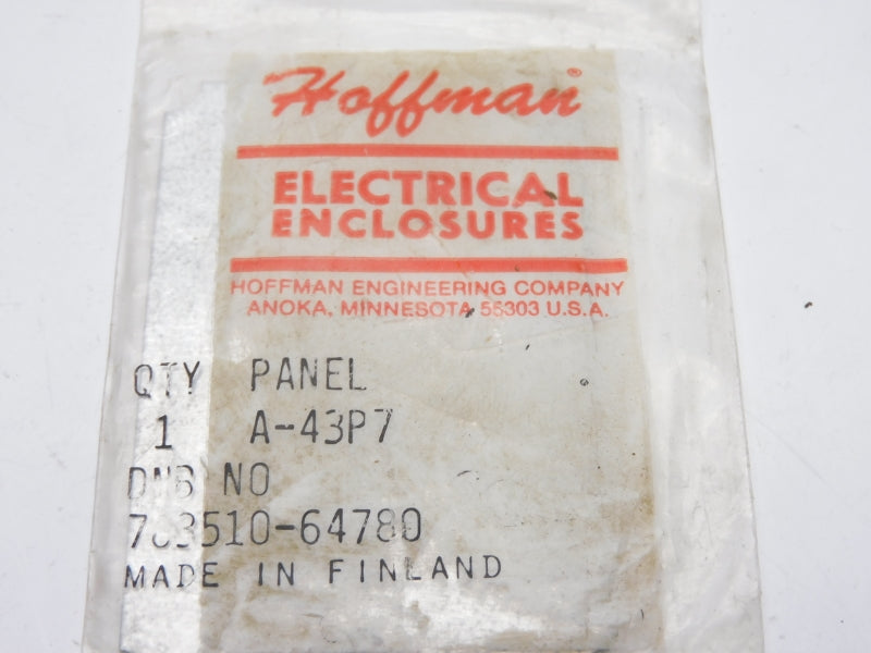 HOFFMAN A-43P7 NSMP