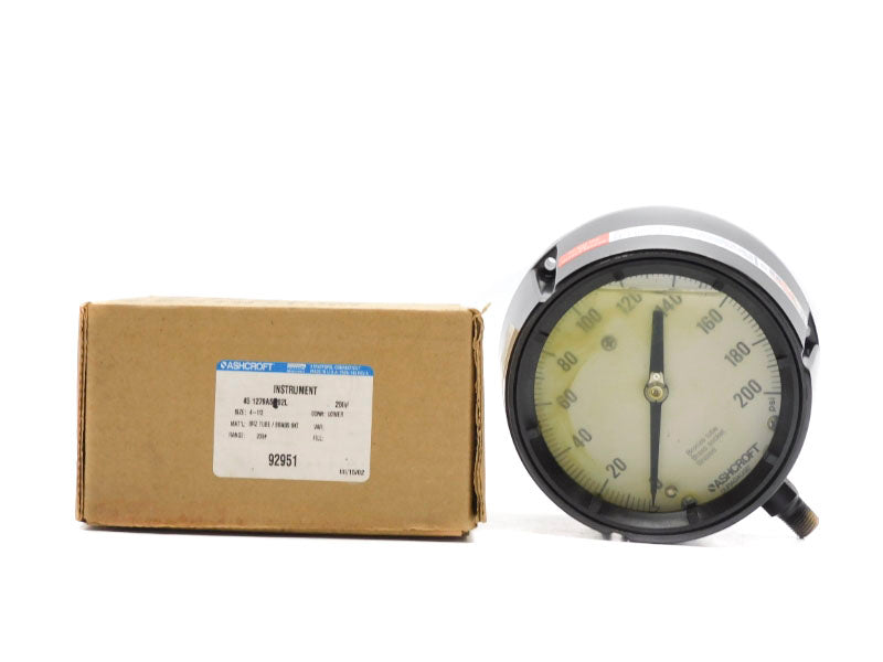 ASHCROFT 451279AS02L-200# 200PSI NSMP