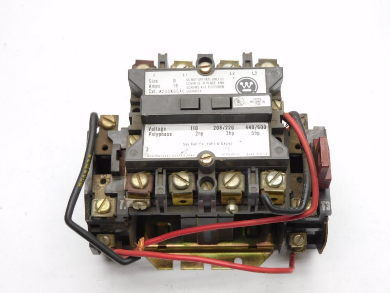 WESTINGHOUSE A200K0CAC 440/600V 18A (AS PICTURED) UNMP