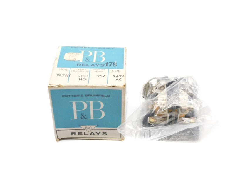 POTTER&BRUMFIELD PR7AY 240VAC 25A NSMP