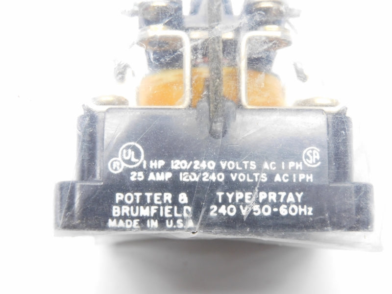 POTTER&BRUMFIELD PR7AY 240VAC 25A NSMP