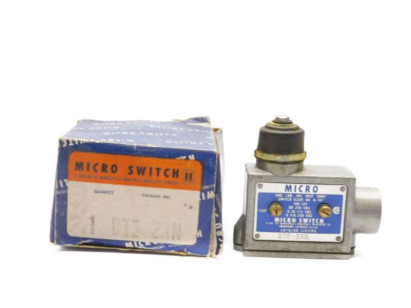 MICRO SWITCH DTE-2RN 250VAC/DC 10A (GREY) NSMP
