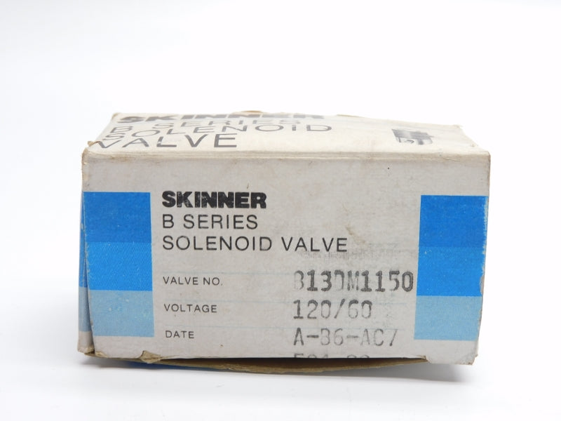 SKINNER VALVE B13DM1150 120V 150PSI NSMP