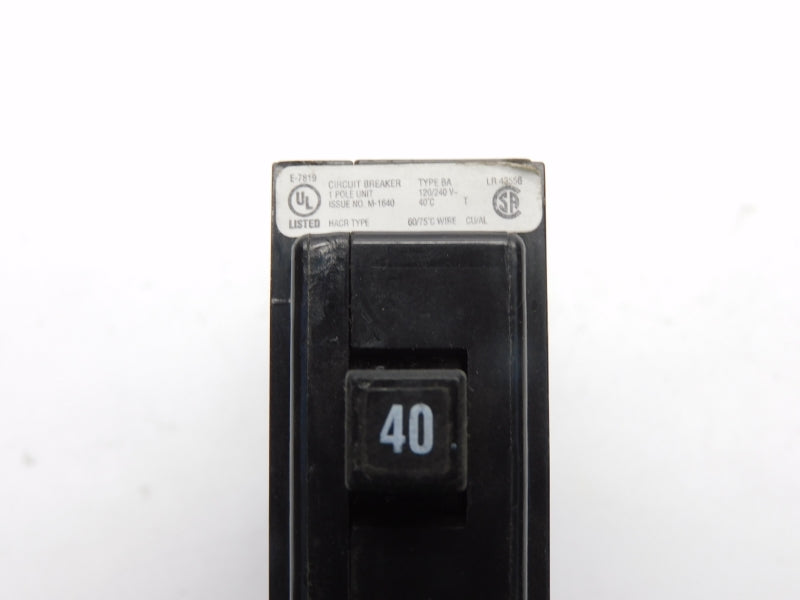 CUTLER HAMMER BA140 120/240V 40A NSNP