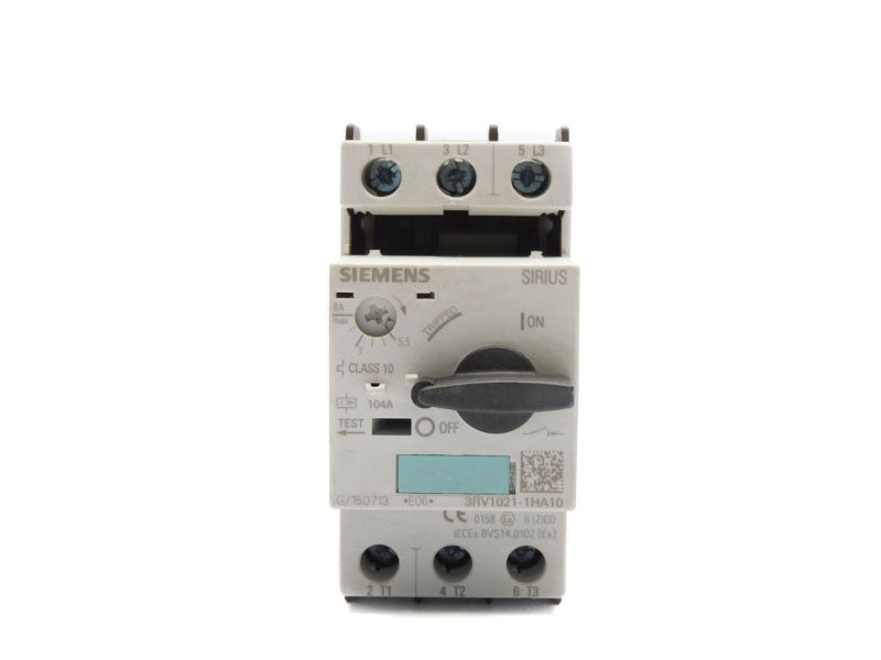 SIEMENS 3RV1021-1HA10 690V 5.5-8A (AS PICTURED) NSNP