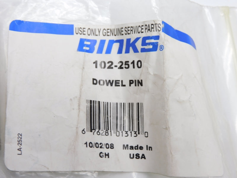 BINKS 102-2510 NSMP