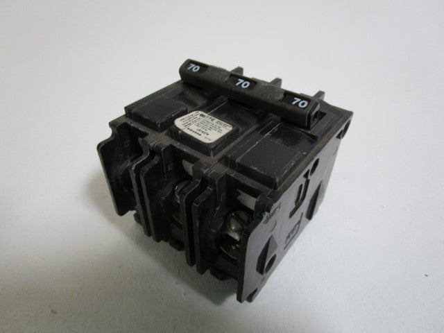 I-T-E CIRCUIT BREAKER 70A BQ3B070 *USED*