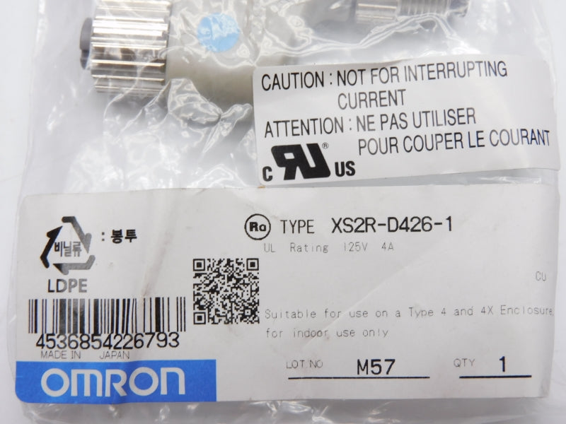 OMRON XS2R-D426-1 125V 4A NSMP