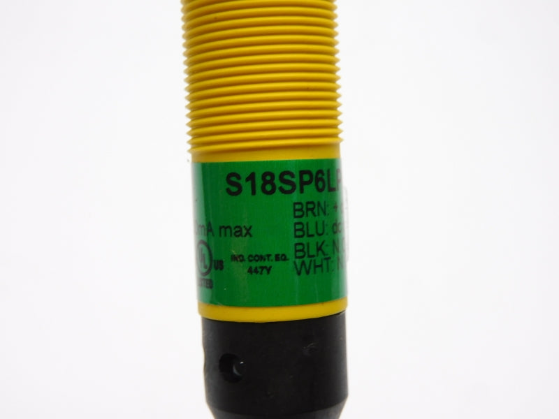 BANNER ENGINEERING S18SP6LPQ 10-30VDC NSNP