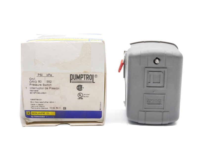SQUARE D 9013FHG2J43M1 SER. C 460/575V 80PSI (AS PICTURED) NSMP