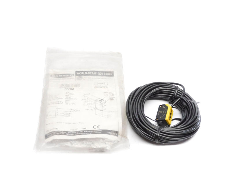 BANNEER ENGINEERING Q20NRW30 77792 30' 10-30VDC NSMP