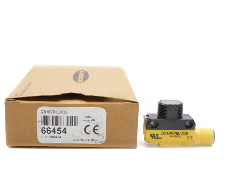 BANNER ENGINEERING QS18VP6LVQ8 66454 10-30VDC NSMP