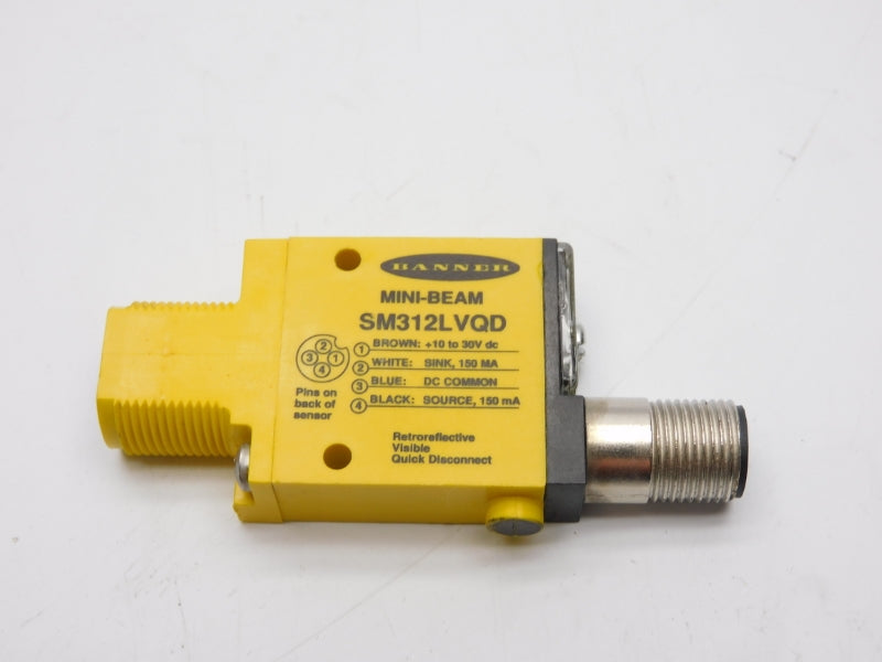 BANNER ENGINEERING SM312LVQD 10-30VDC NSNP
