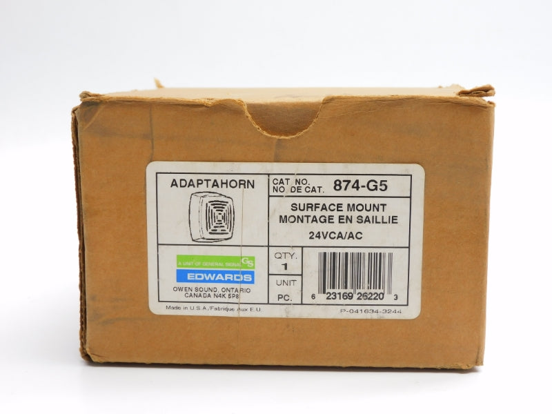 EDWARDS 874-G5 24VAC/DC 0.63A NSMP