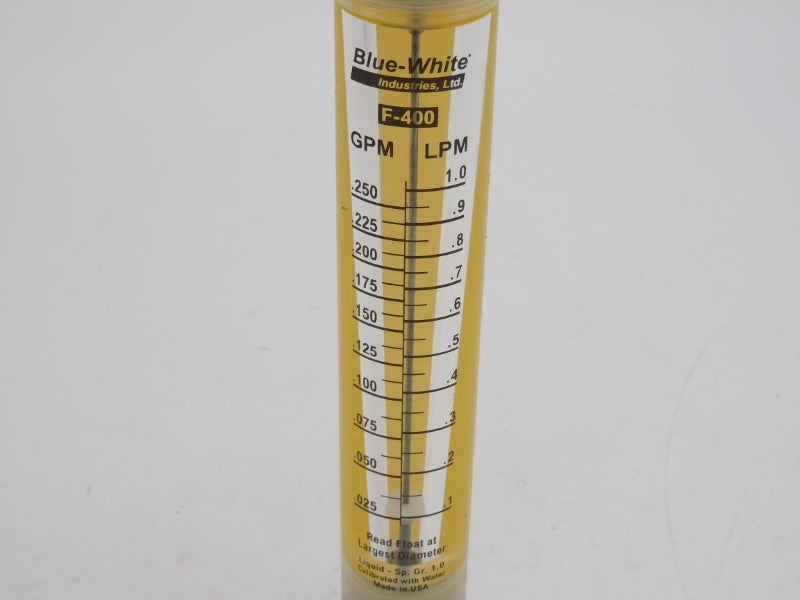 BLUE-WHITE F-40250LN-4 .025-.250GPM NSMP