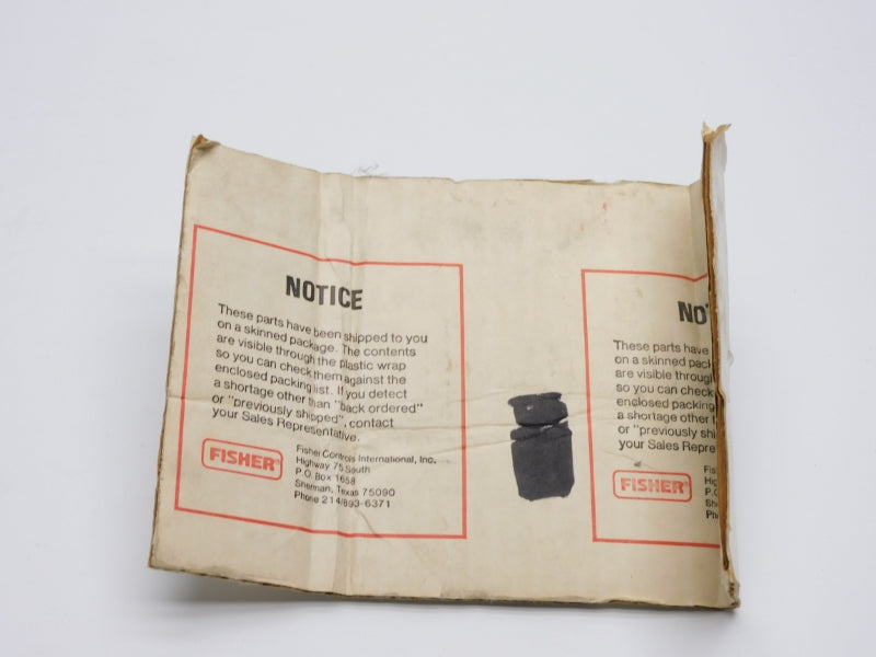 FISHER CONTROLS 17A8652X012 1-1/2" (PKG OF 3) NSMP