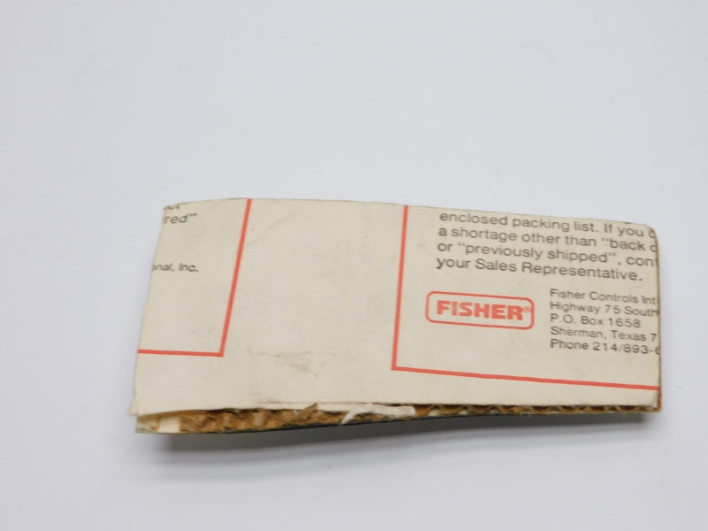 FISHER CONTROLS 18A3579X012 NSMP
