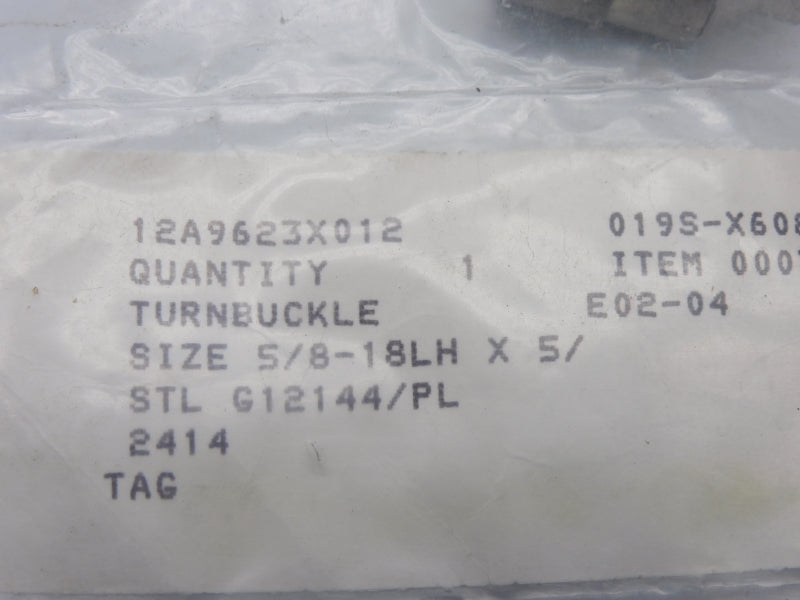 INDUSTRIAL MRO 12A9623X012 5/8"  NSNP