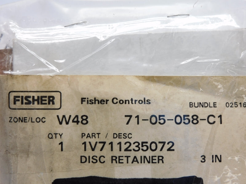 FISHER CONTROLS 1V711235072 3" NSMP
